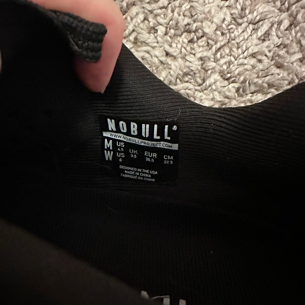 Black NoBull Sneakers with Gum Sole - Picture 3 of 4
